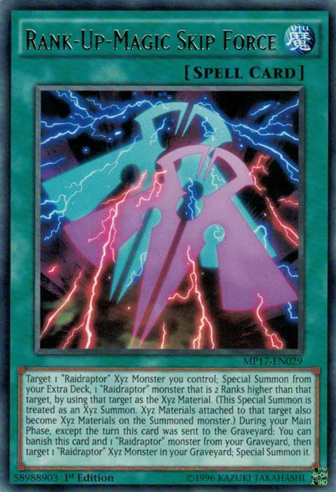 Rank-Up-Magic Skip Force [MP17-EN029] Rare | Tables and Towers