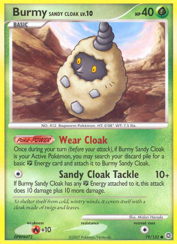 Burmy Sandy Cloak (79/132) [Diamond & Pearl: Secret Wonders] | Tables and Towers