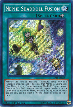 Nephe Shaddoll Fusion [MP15-EN230] Secret Rare | Tables and Towers