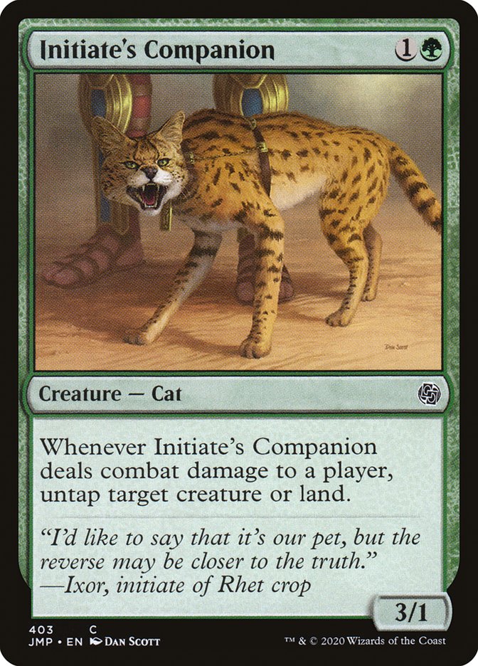 Initiate's Companion [Jumpstart] | Tables and Towers