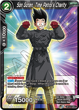 Son Goten, Time Patrol's Charity (Common) (BT13-129) [Supreme Rivalry] | Tables and Towers