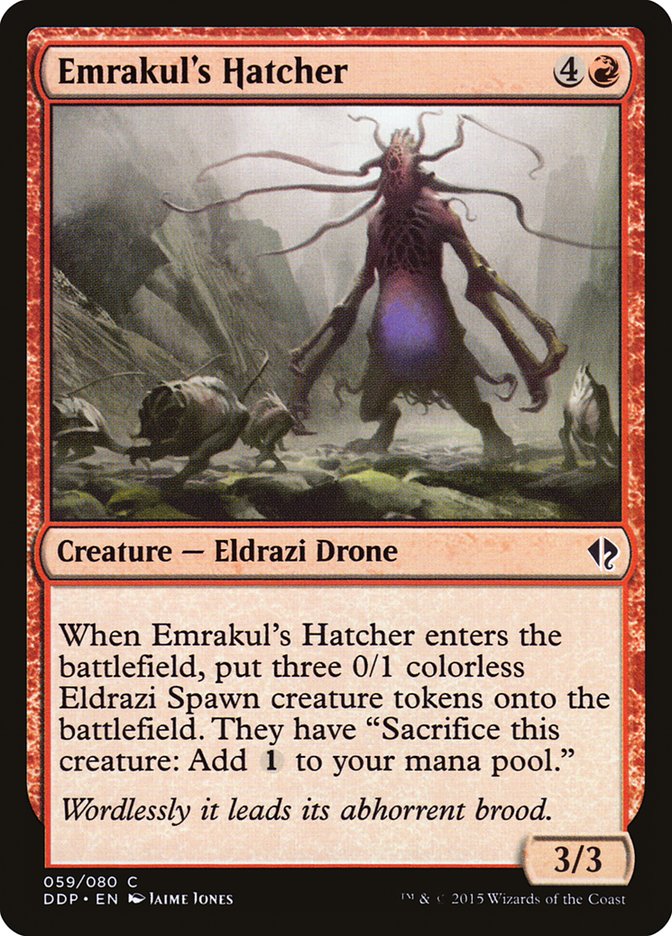 Emrakul's Hatcher [Duel Decks: Zendikar vs. Eldrazi] | Tables and Towers