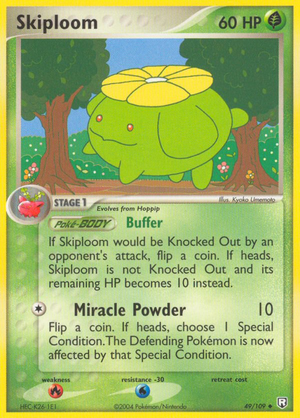 Skiploom (49/109) [EX: Team Rocket Returns] | Tables and Towers