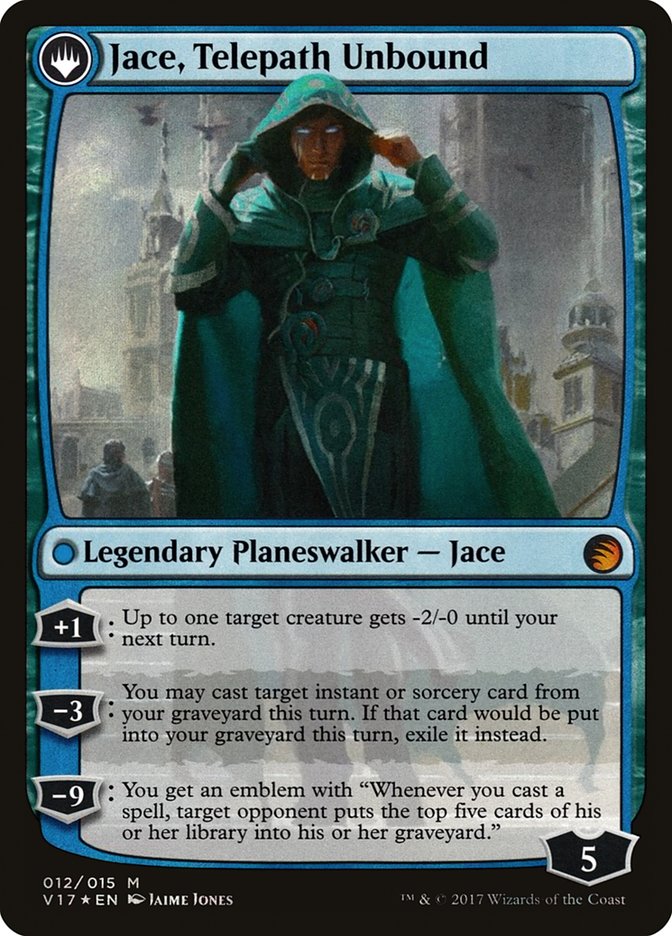 Jace, Vryn's Prodigy // Jace, Telepath Unbound [From the Vault: Transform] | Tables and Towers