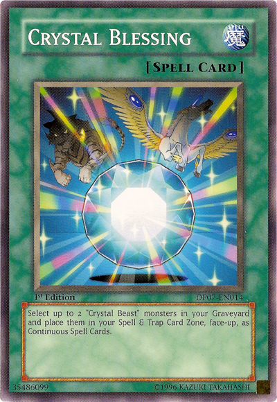 Crystal Blessing [DP07-EN014] Common | Tables and Towers