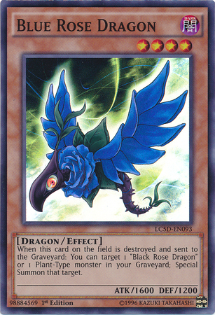 Blue Rose Dragon [LC5D-EN093] Super Rare | Tables and Towers