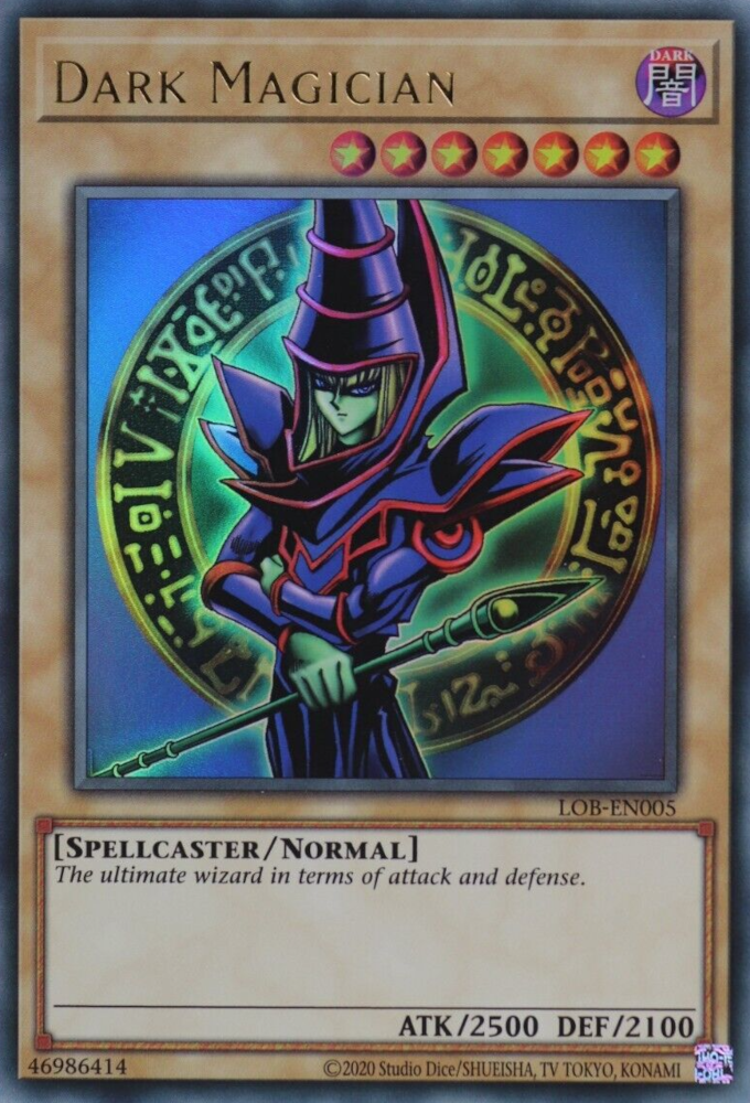 Dark Magician (25th Anniversary) [LOB-EN005] Ultra Rare | Tables and Towers