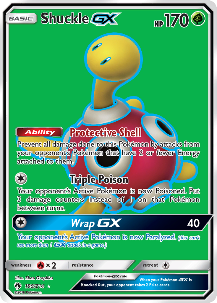 Shuckle GX (195/214) [Sun & Moon: Lost Thunder] | Tables and Towers