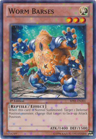 Worm Barses [BP01-EN201] Starfoil Rare | Tables and Towers