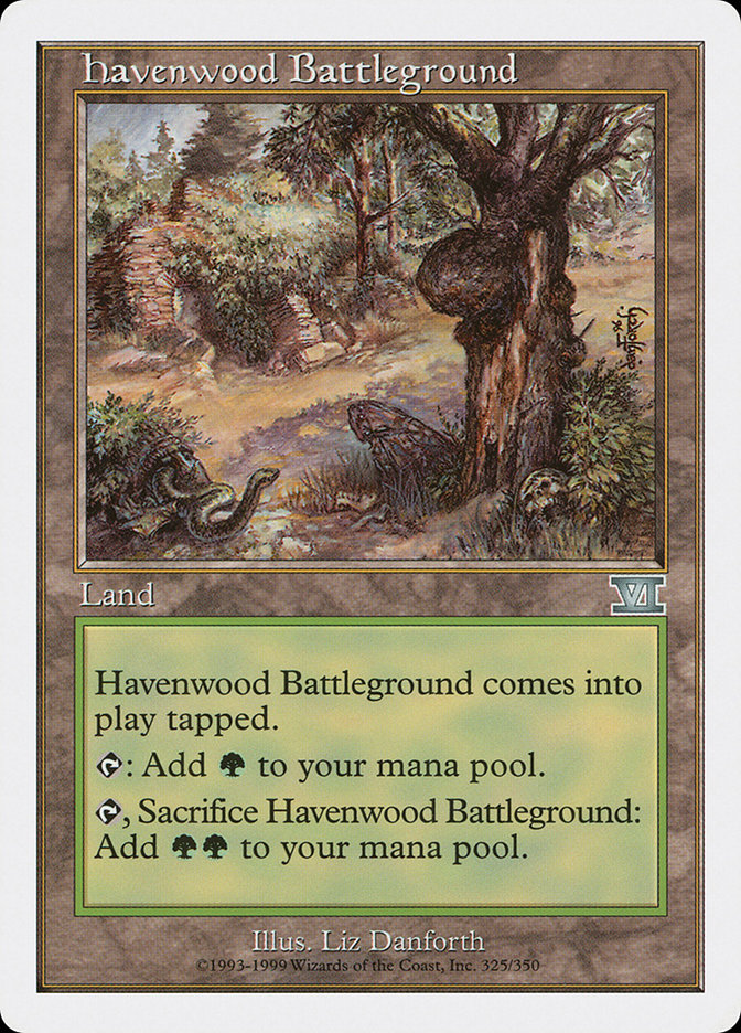 Havenwood Battleground [Classic Sixth Edition] | Tables and Towers