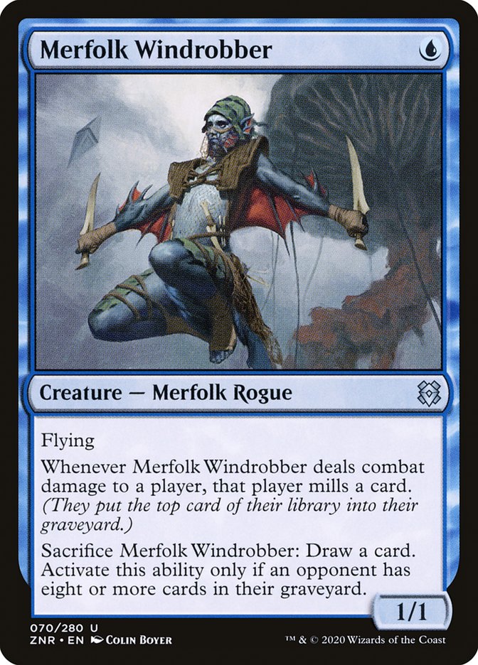 Merfolk Windrobber [Zendikar Rising] | Tables and Towers