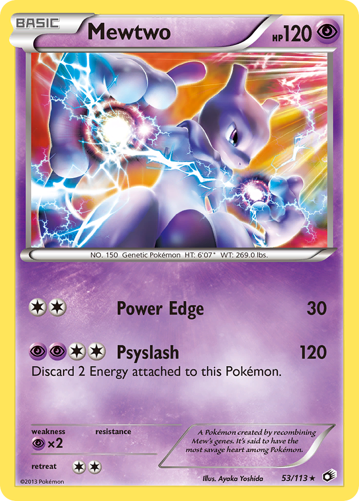 Mewtwo (53/113) [Black & White: Legendary Treasures] | Tables and Towers