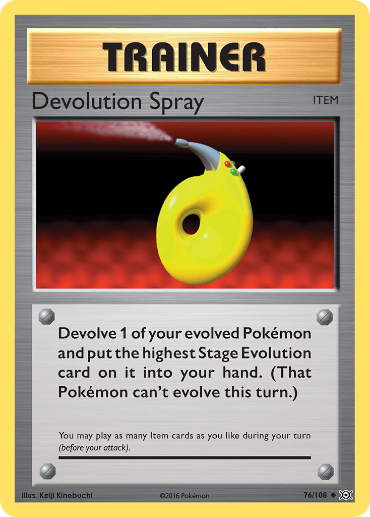 Devolution Spray (76/108) [XY: Evolutions] | Tables and Towers