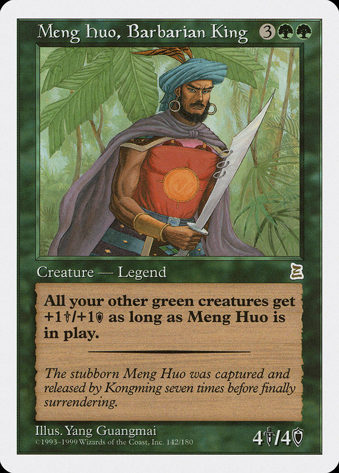 Meng Huo, Barbarian King [Portal Three Kingdoms] | Tables and Towers