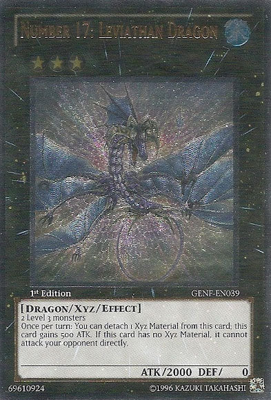 Number 17: Leviathan Dragon [GENF-EN039] Ultimate Rare | Tables and Towers