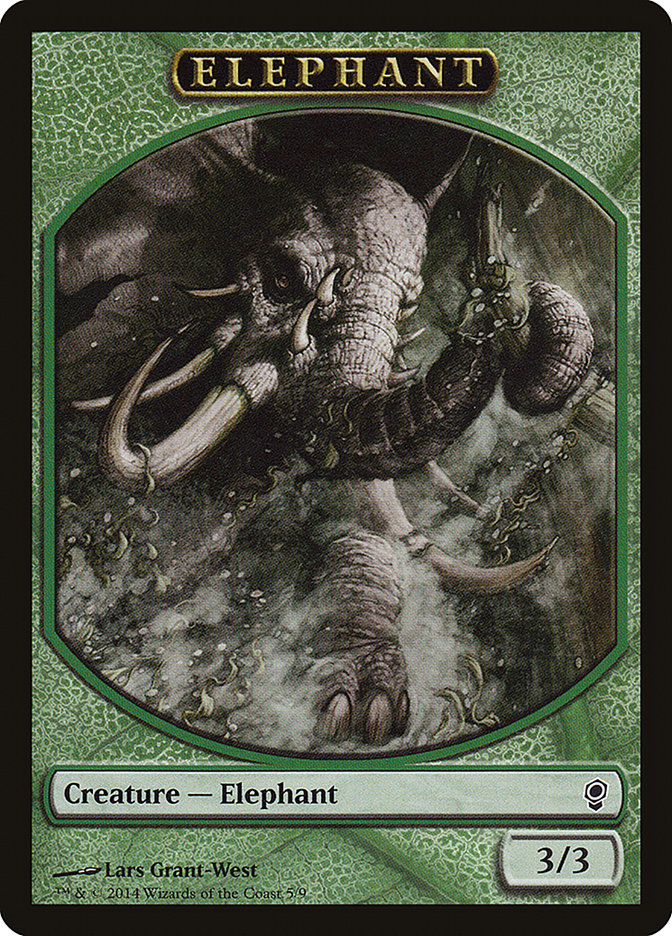 Elephant Token [Conspiracy Tokens] | Tables and Towers