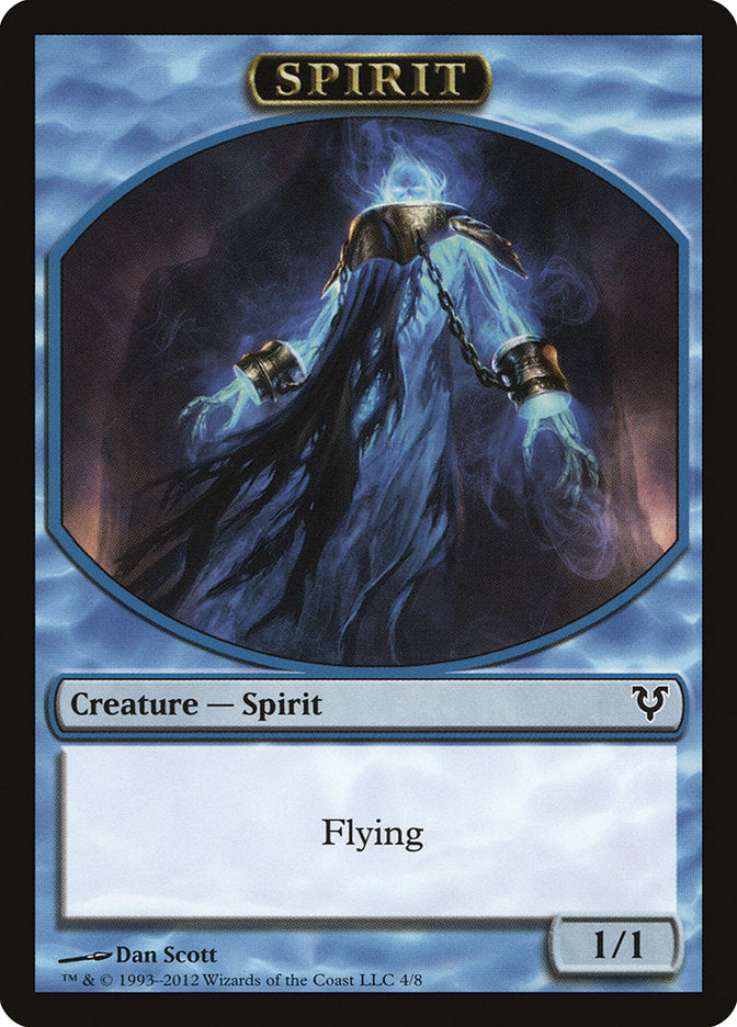 Spirit Token (4/8) [Avacyn Restored Tokens] | Tables and Towers