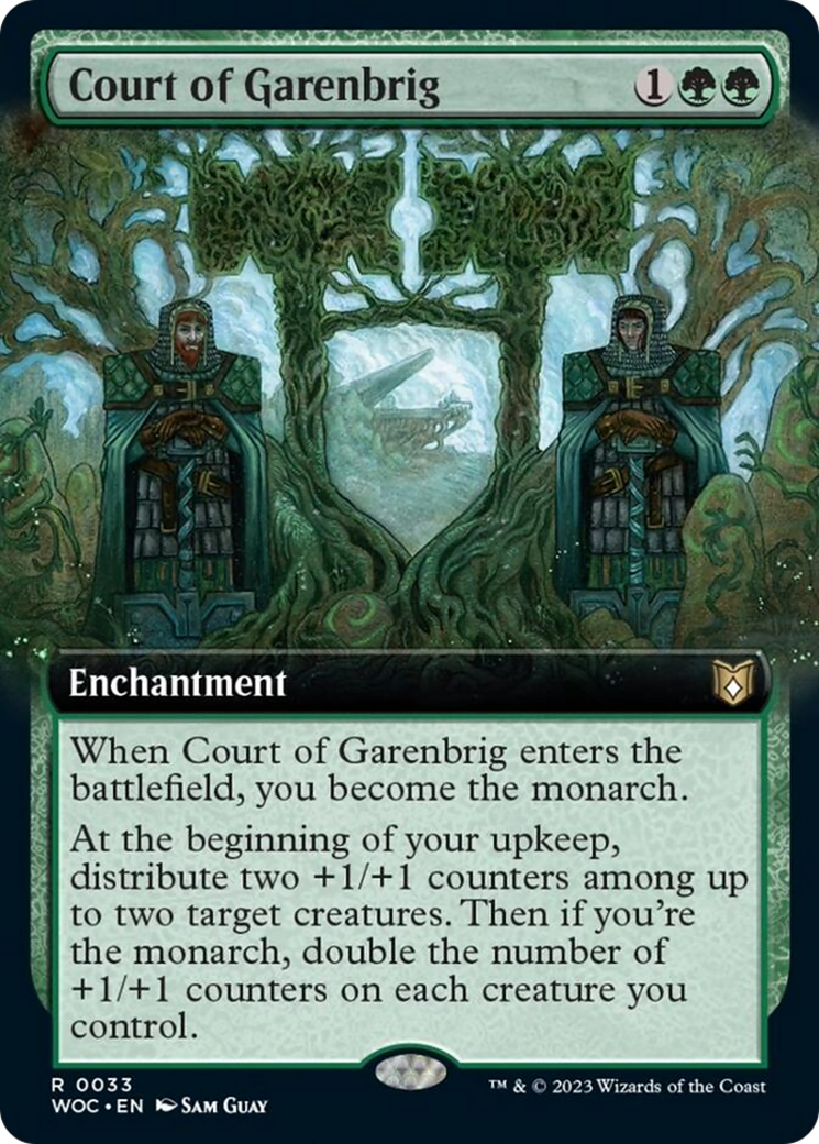 Court of Garenbrig (Extended Art) [Wilds of Eldraine Commander] | Tables and Towers