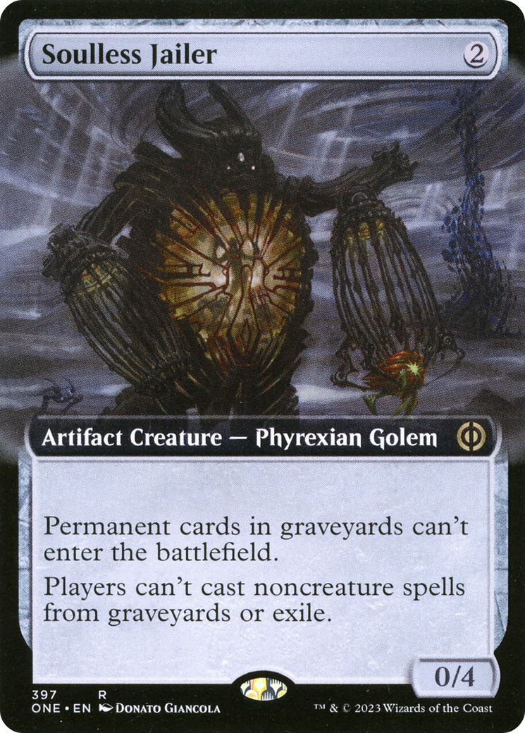 Soulless Jailer (Extended Art) [Phyrexia: All Will Be One] | Tables and Towers