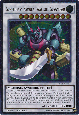 Superheavy Samurai Warlord Susanowo [SECE-EN048] Ultimate Rare | Tables and Towers