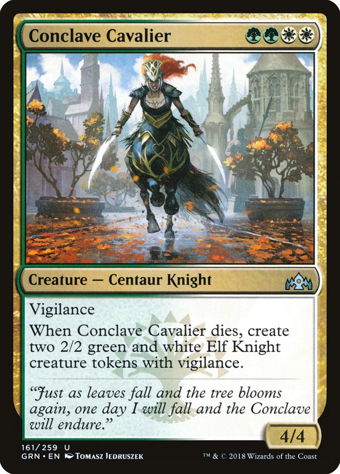 Conclave Cavalier [Guilds of Ravnica] | Tables and Towers