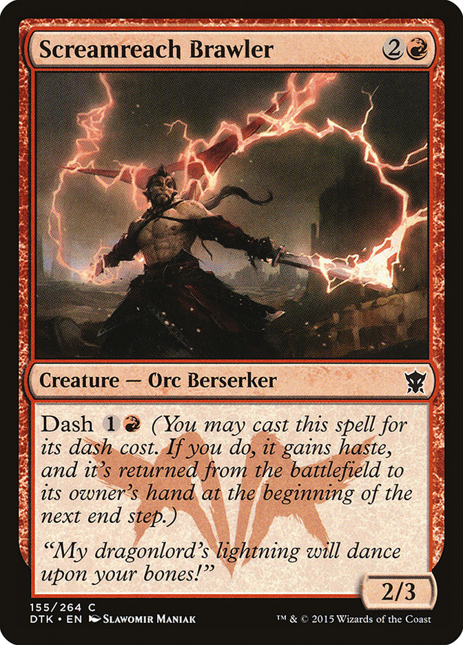 Screamreach Brawler [Dragons of Tarkir] | Tables and Towers