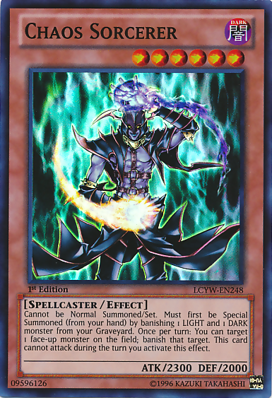 Chaos Sorcerer [LCYW-EN248] Super Rare | Tables and Towers