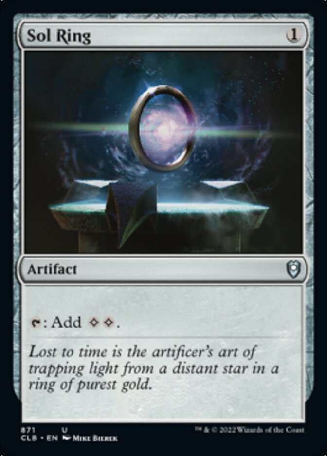 Sol Ring [Commander Legends: Battle for Baldur's Gate] | Tables and Towers