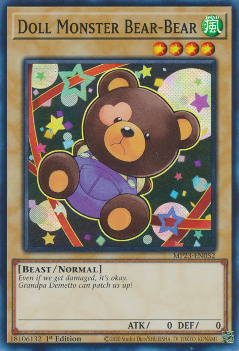 Doll Monster Bear-Bear [MP23-EN052] Super Rare | Tables and Towers