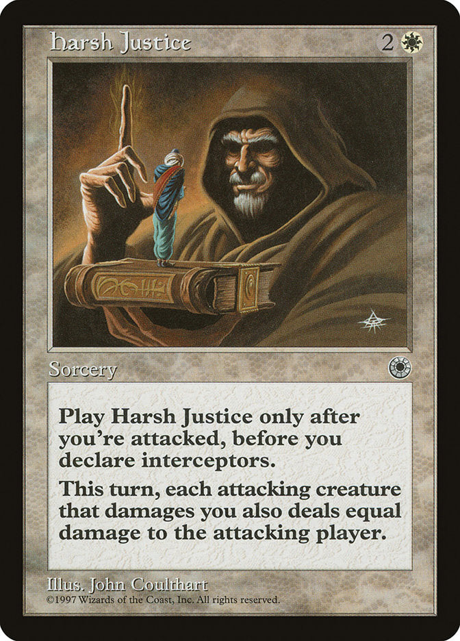 Harsh Justice [Portal] | Tables and Towers