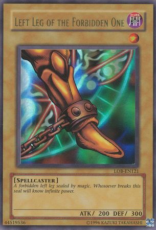 Left Leg of the Forbidden One [LOB-EN121] Ultra Rare | Tables and Towers