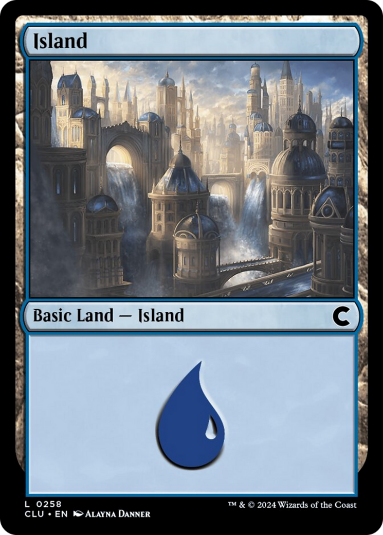 Island (0258) [Ravnica: Clue Edition] | Tables and Towers