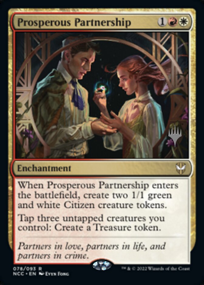 Prosperous Partnership (Promo Pack) [Streets of New Capenna Commander Promos] | Tables and Towers