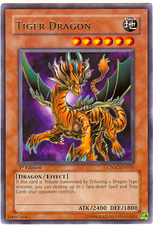 Tiger Dragon [CSOC-EN036] Rare | Tables and Towers