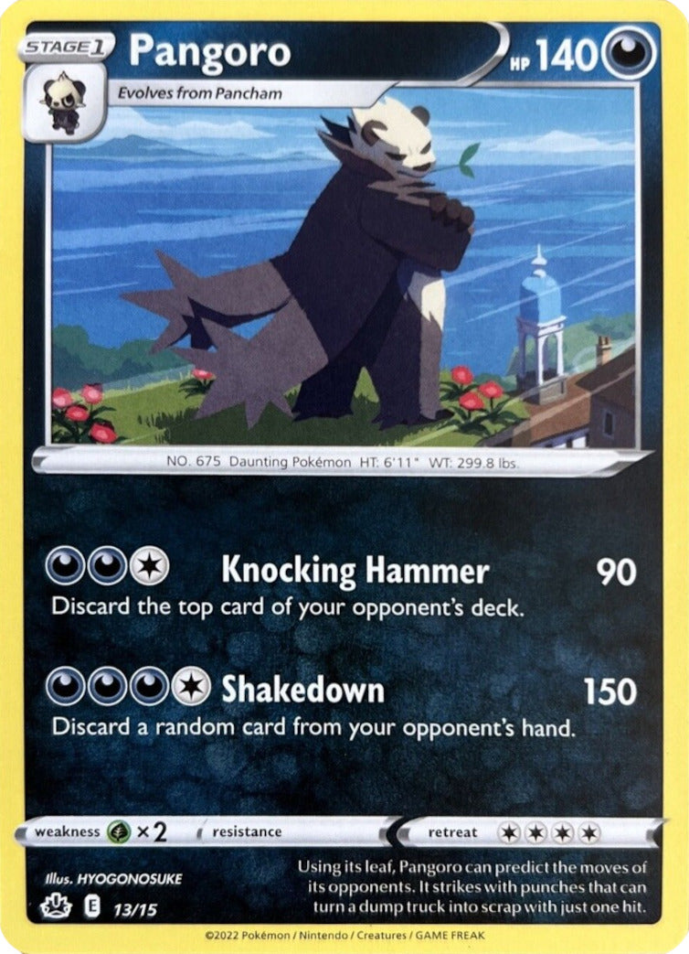 Pangoro (13/15) [McDonald's Promos: Match Battle] | Tables and Towers