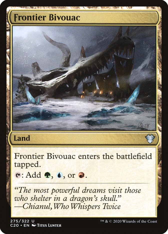 Frontier Bivouac [Commander 2020] | Tables and Towers