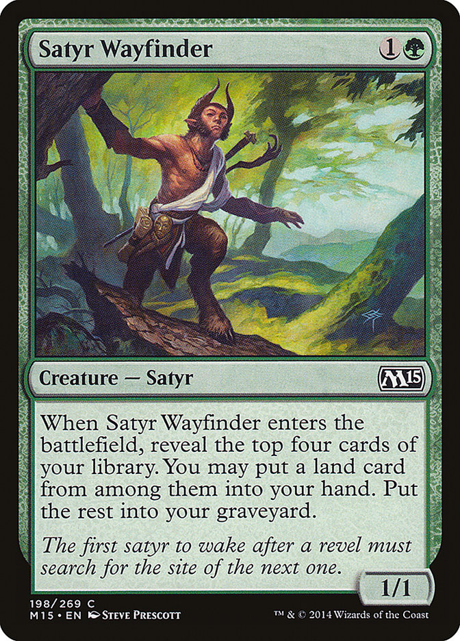 Satyr Wayfinder [Magic 2015] | Tables and Towers