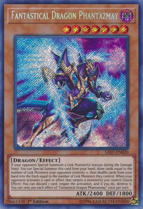 Fantastical Dragon Phantazmay [SAST-EN020] Secret Rare | Tables and Towers