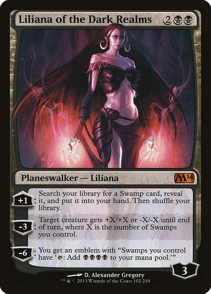 Liliana of the Dark Realms [Magic 2014] | Tables and Towers