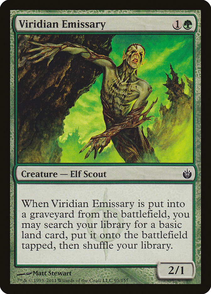 Viridian Emissary [Mirrodin Besieged] | Tables and Towers