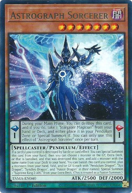 Astrograph Sorcerer [TAMA-EN040] Rare | Tables and Towers