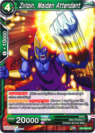 Zirloin, Maiden Attendant (TB1-064) [The Tournament of Power] | Tables and Towers