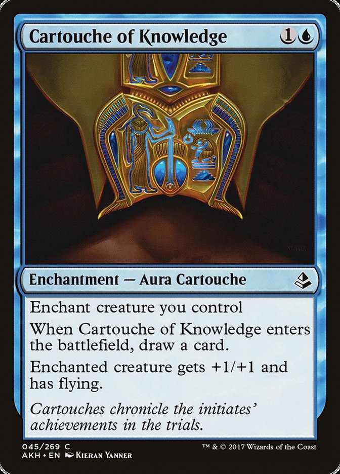 Cartouche of Knowledge [Amonkhet] | Tables and Towers