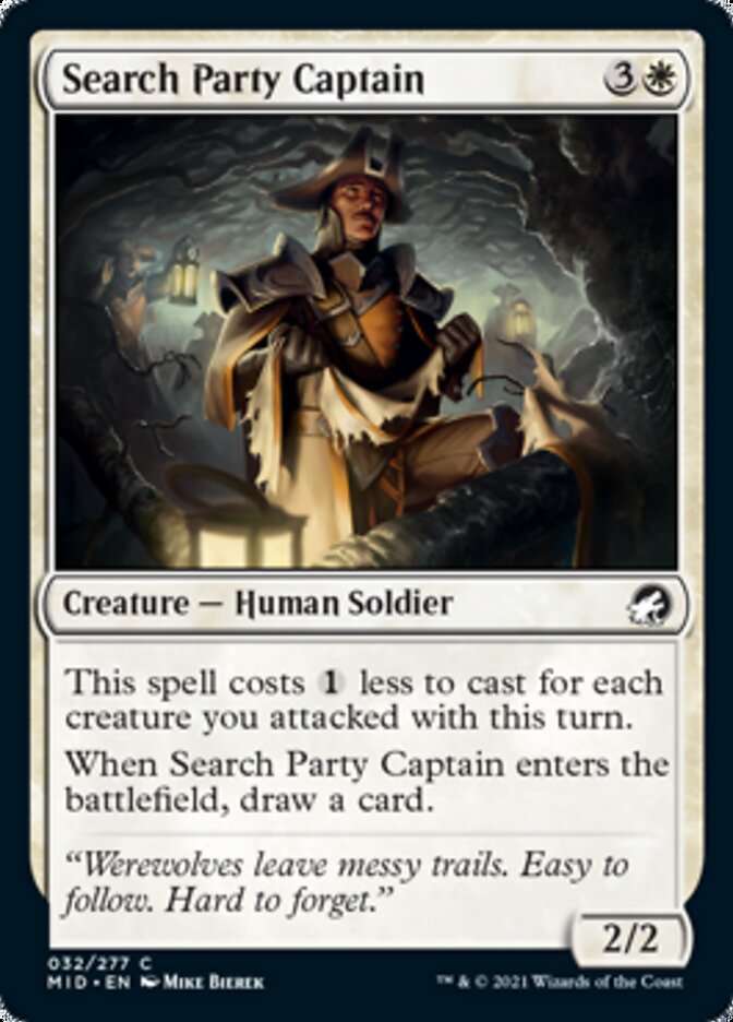 Search Party Captain [Innistrad: Midnight Hunt] | Tables and Towers