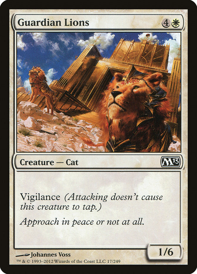 Guardian Lions [Magic 2013] | Tables and Towers