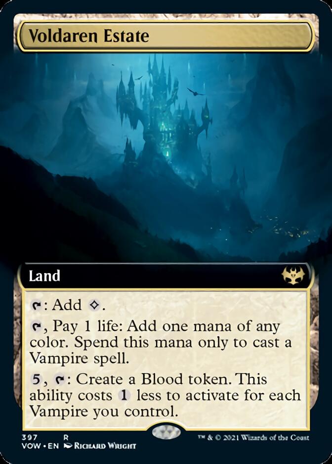 Voldaren Estate (Extended Art) [Innistrad: Crimson Vow] | Tables and Towers