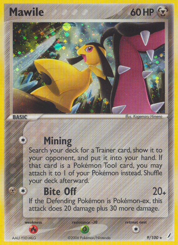 Mawile (9/100) [EX: Crystal Guardians] | Tables and Towers