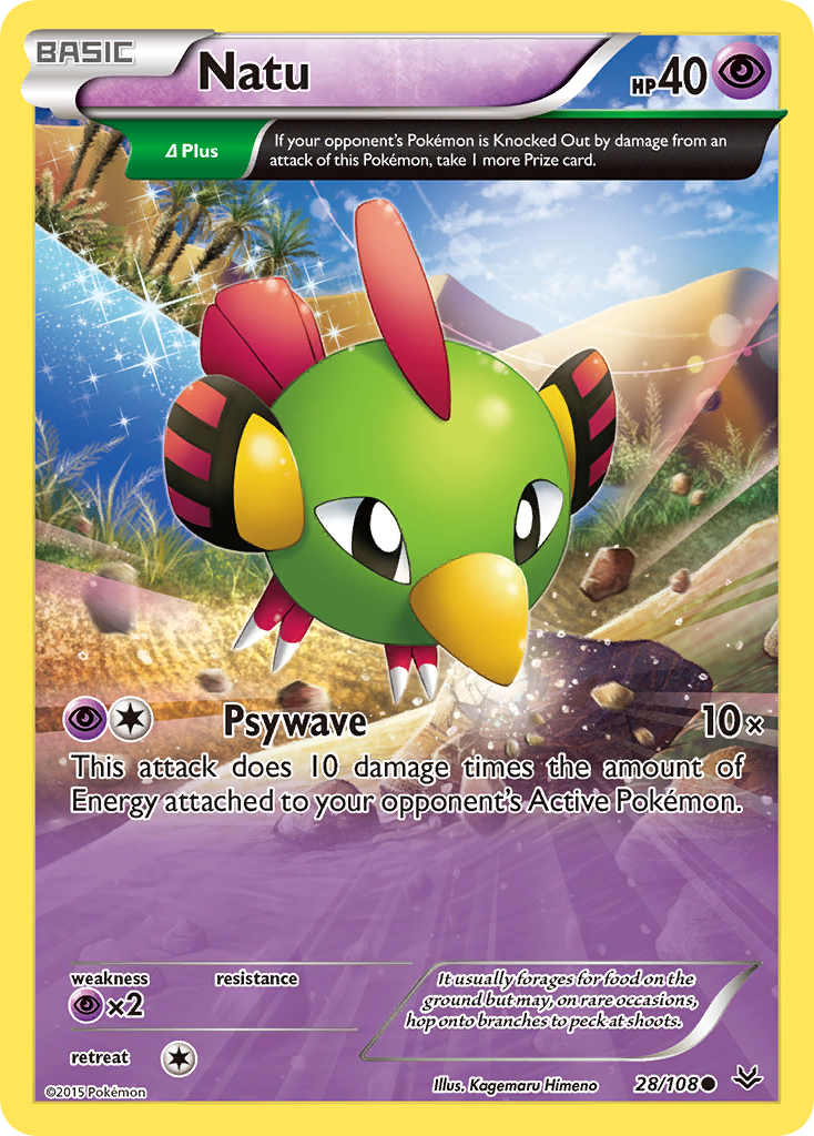 Natu (28/108) [XY: Roaring Skies] | Tables and Towers