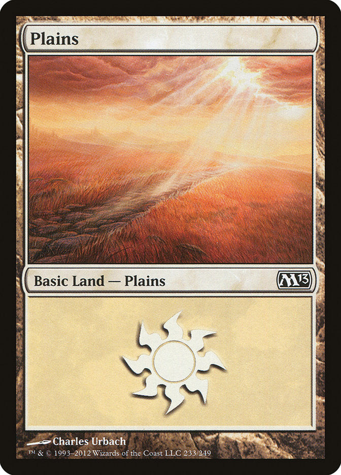 Plains (233) [Magic 2013] | Tables and Towers