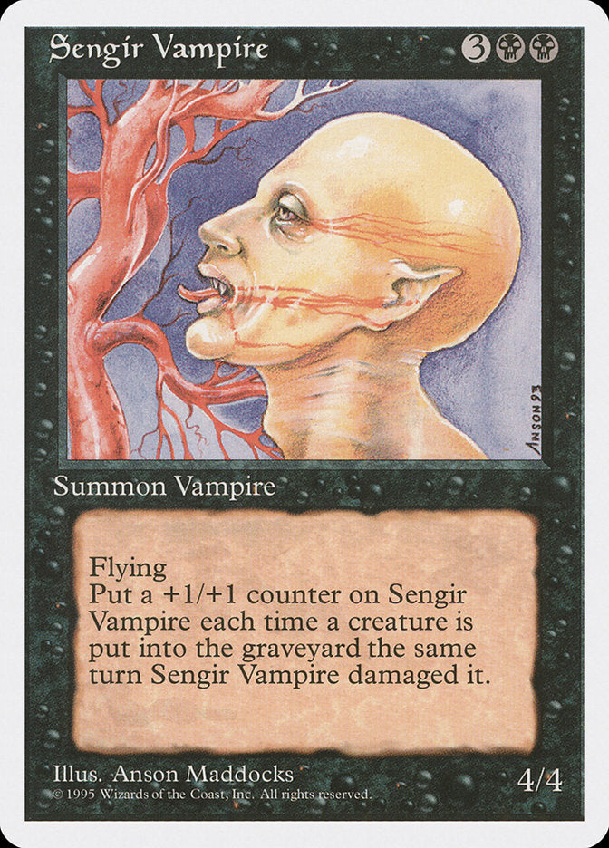 Sengir Vampire [Fourth Edition] | Tables and Towers